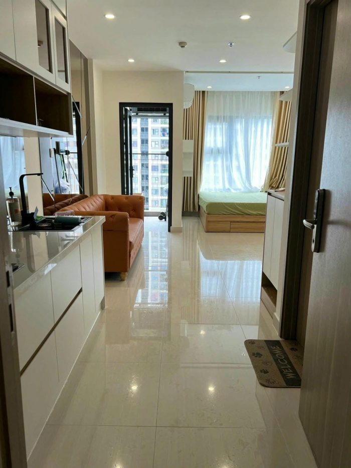 [BÁN] Studio 33.8m2 S3, nội thất gỗ